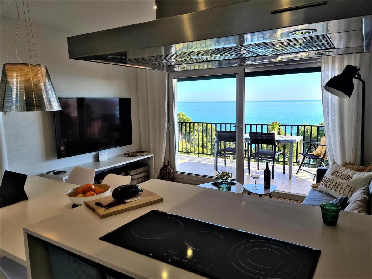Atico De Diseno Sobre La Cala De Las Sirenas!! Miami Playa Bagian luar foto